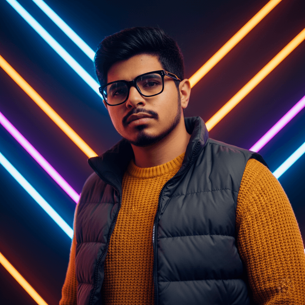 Professional portrait of a software engineer and CEO